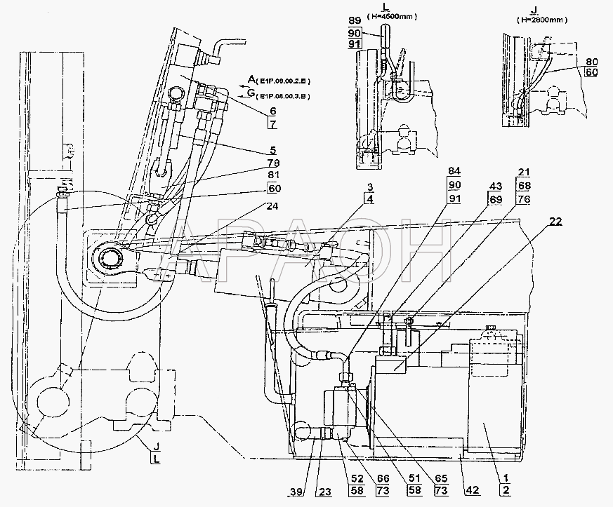 Гидравлическая система EB687-Piccolo EB-687