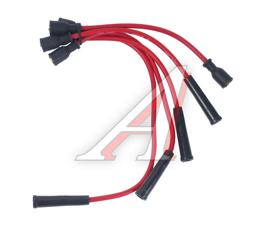 Провод высоковольтный ГАЗ,УАЗ дв.ЗМЗ-402 SILICONE комплект с након.ЗМЗ SOLLERS