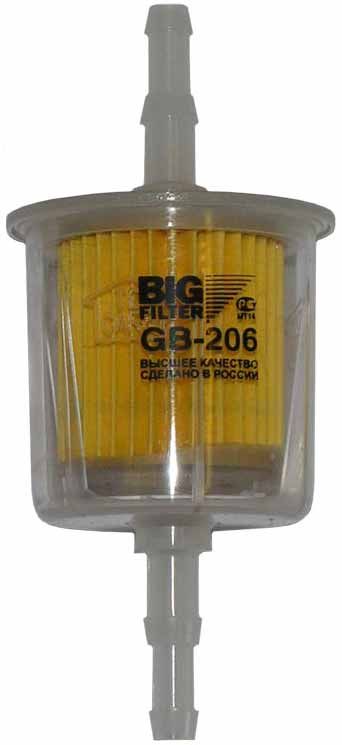 Фильтр топливный ВАЗ-2101-2109 тонкой очистки (без отстойника) d=53мм BIG FILTER