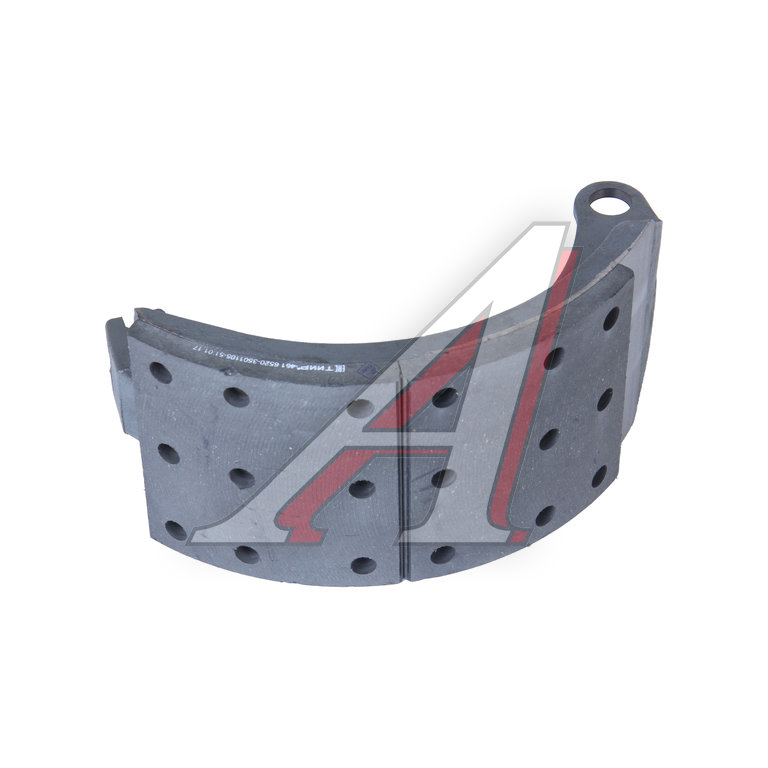 Колодки тормозные КАМАЗ-6520 литые (короткая накладка) (1шт.) МАШДЕТАЛЬ (ОАО КАМАЗ)