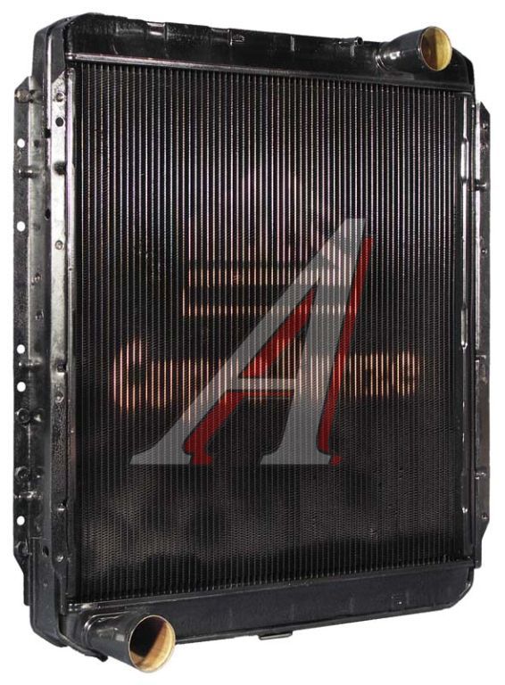 Радиатор КАМАЗ-54115 медный 3-х ряд. Купробрейз ШААЗ, РФ