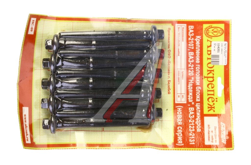 Крепеж ВАЗ-2101-21213 ГБЦ Н/О комплект БЕЛЗАН