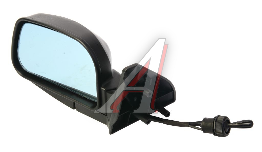 Зеркало боковое ВАЗ-2108 левое антиблик голубое