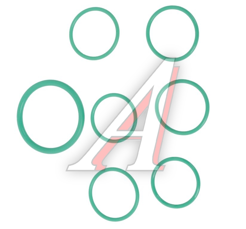 Ремкомплект КАМАЗ системы охлаждения силикон (3 поз./7 дет.) СТРОЙМАШ