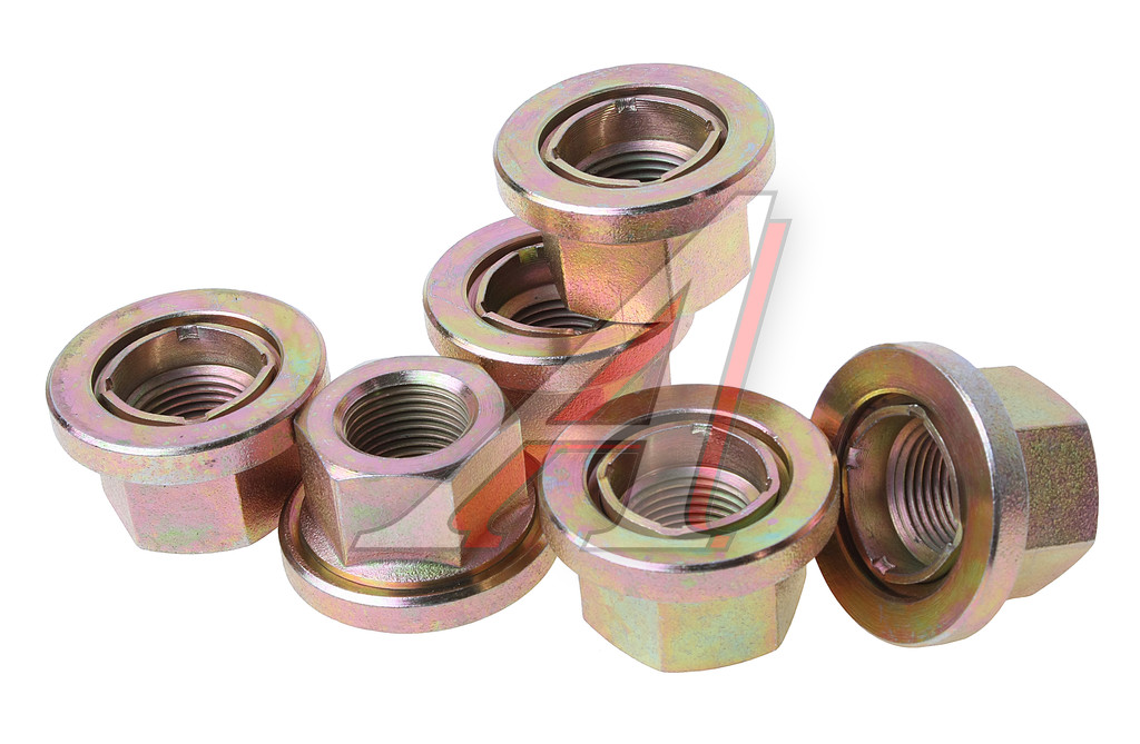 Гайка колеса ГАЗ-3302,ЗИЛ-5301 6 шт. РЕМОФФ, РФ