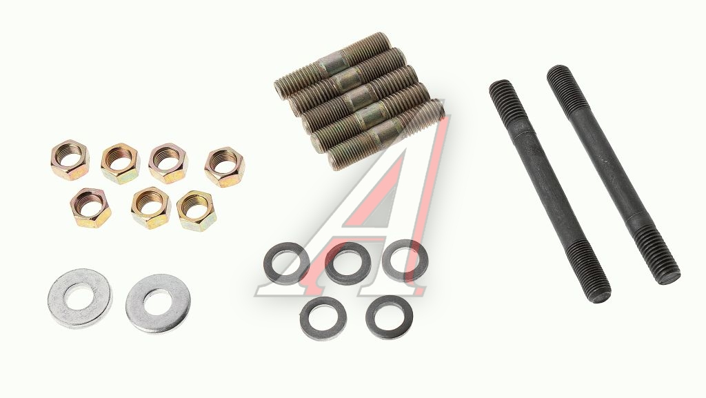 Крепеж ГАЗ-24-3302 ЗМЗ-402 коллектора (шпильки 7шт.+гайки 7шт.) ЭТНА