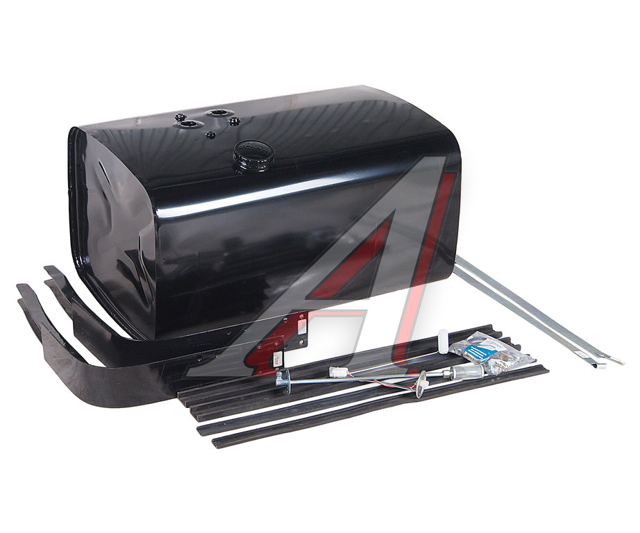 Бак топливный КАМАЗ 300л (530х650х990) с комплектом для установки+РТИ в сборе БАКОР