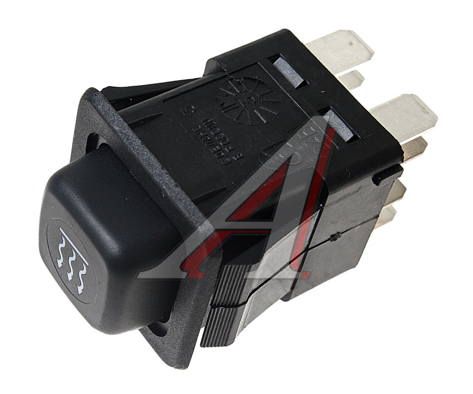 Выключатель кнопка ЗИЛ,КАМАЗ,МАЗ отопителя АВАР