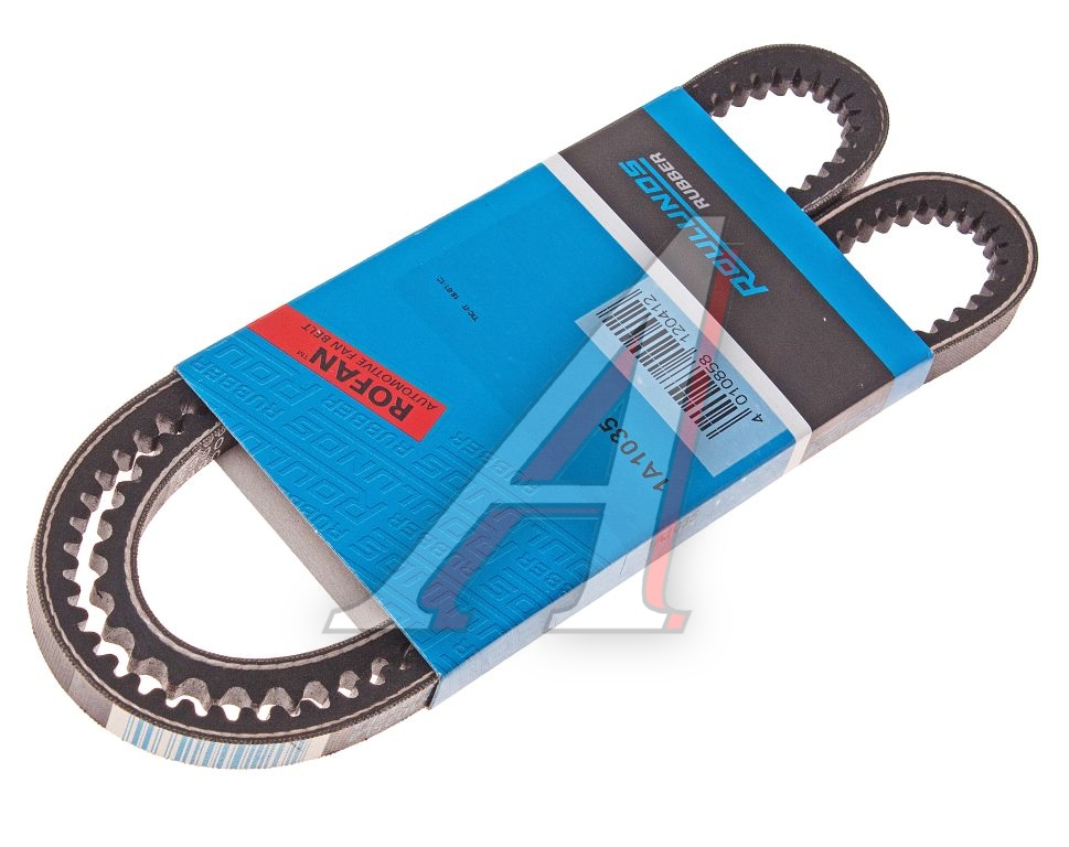 Ремень ГАЗ-3302,УАЗ генератора ROULUNDS, РФ