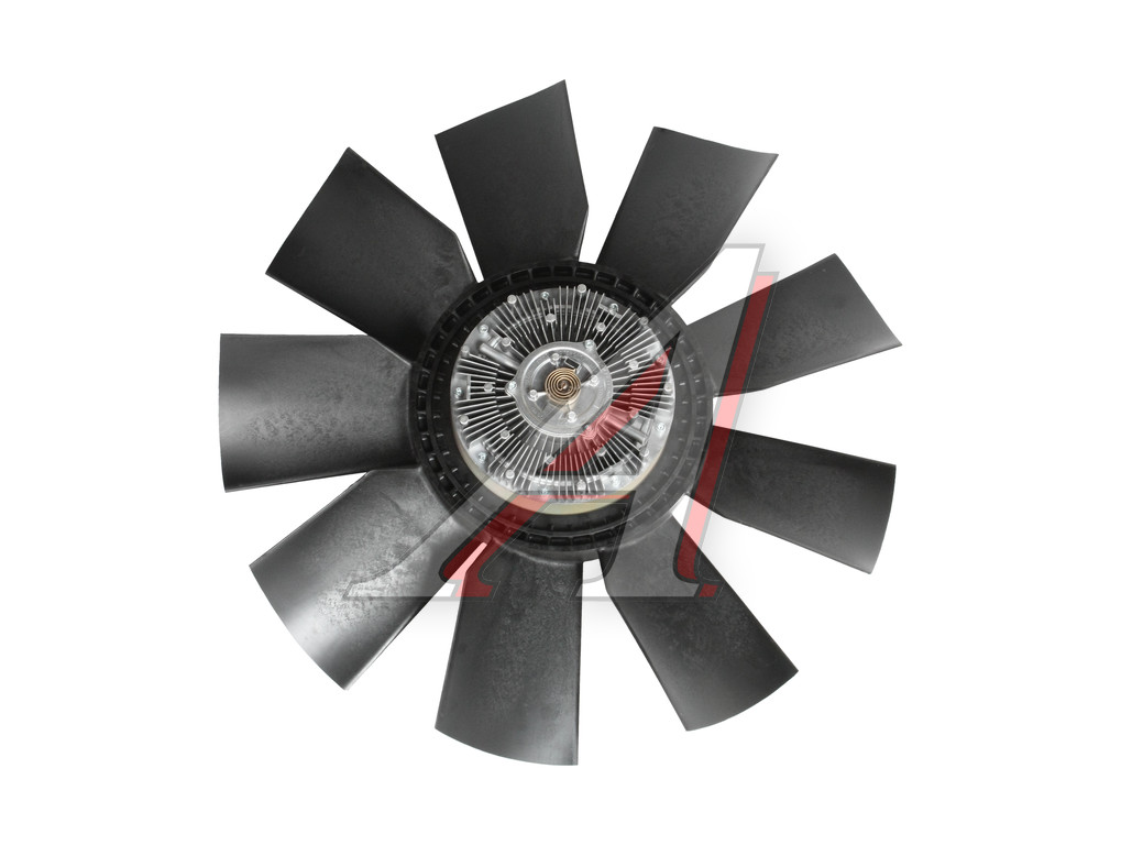 Вентилятор КАМАЗ-ЕВРО 640мм с вязкостной муфтой в сборе (дв.CUMMINS ISBe185-300) ТЕХНОТРОН