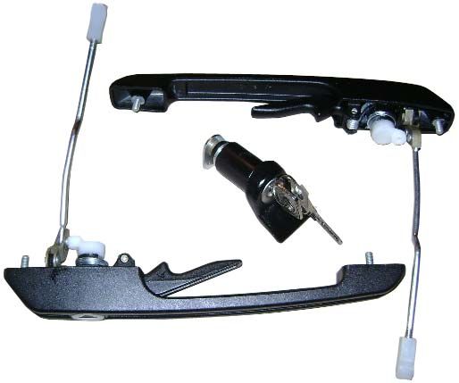 Ручки двери и замок багажника ВАЗ-2115 комплект ДААЗ, РФ