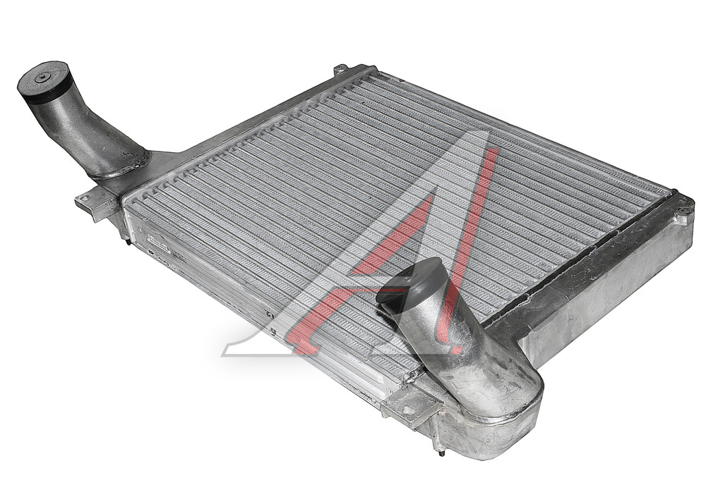 Охладитель КАМАЗ-4308 и модификации наддувочного воздуха алюминиевый тепл. эффект 85% ЛРЗ