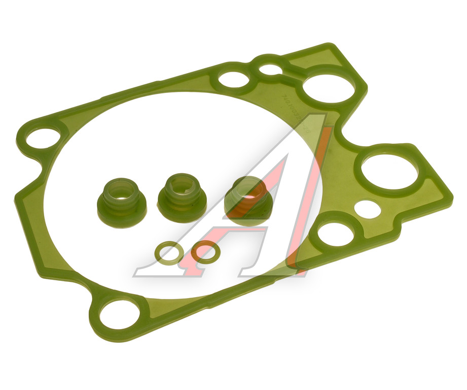 Ремкомплект КАМАЗ двигателя РТИ силикон (3 поз./6 дет. на 1 цилиндр)