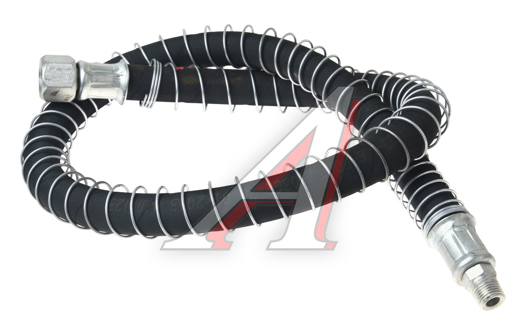 Шланг тормозной КРАЗ к заднему мосту в броне (S=27,гайка М22,штуц.М16) L=1155мм