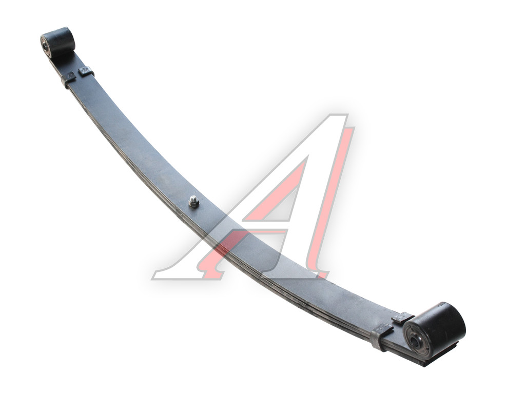 Рессора ГАЗ-3221,3302,2705 задняя (3 листа) с хомутами под загиб с с/б L=1566мм ЧМЗ