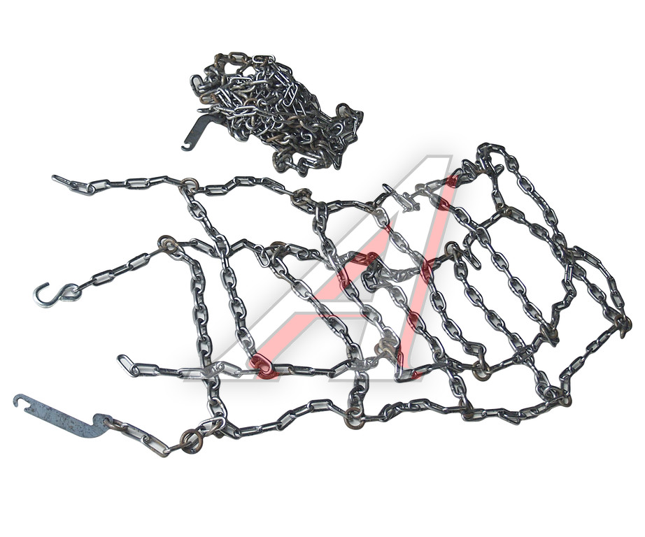 Цепь противоскольжения 1260х425 (85.00 R21) КАМАЗ вездеход d=8мм усиленная комплект 2шт. ЛИМ