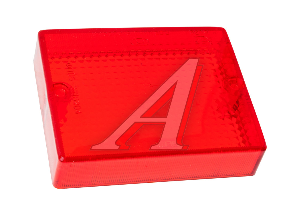 Рассеиватель ПАЗ,РАФ фонаря заднего красный ОСВАР