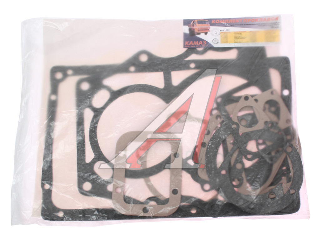 Прокладка КПП КАМАЗ комплект (18шт.) паронит