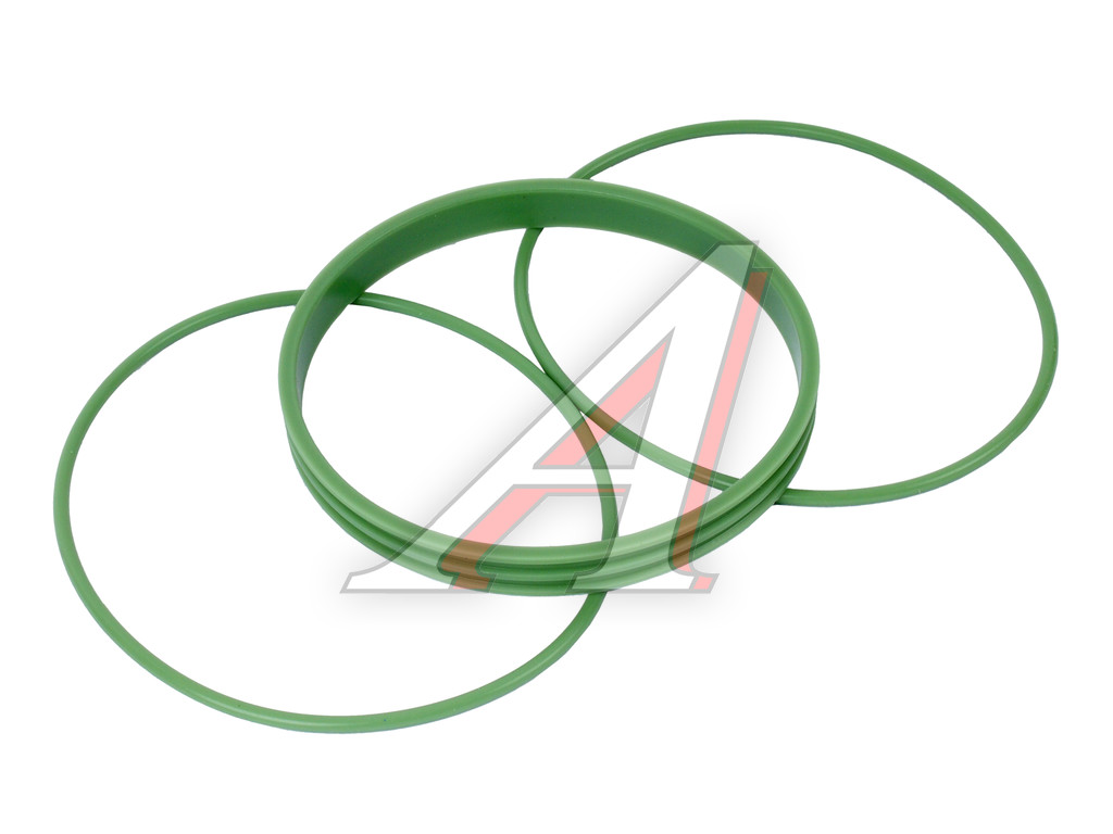 Кольцо ЯМЗ гильзы уплотнительное комплект силикон (3 поз./3 дет.) СТРОЙМАШ