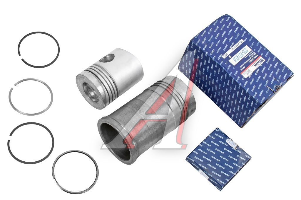 Гильза с поршнем ЯМЗ-236,238 (кор.гильза,поршень,упл/к,п/к) (блок 236-Е,238-Д) АВТОДИЗЕЛЬ