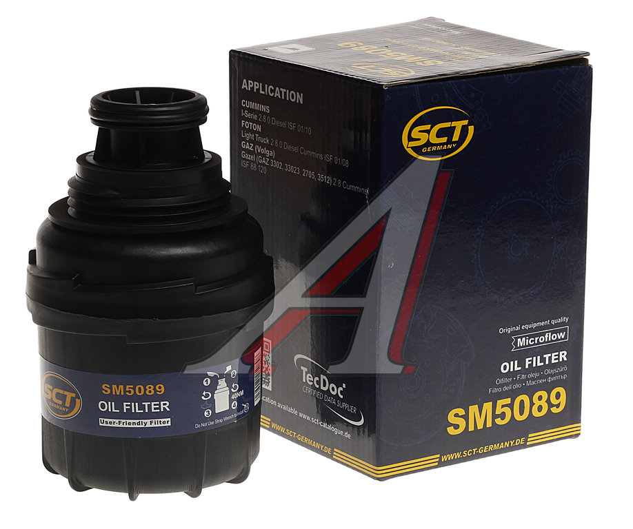 Фильтр масляный ГАЗ-3302 (дв.CUMMINS 2.8) SCT MANNOL