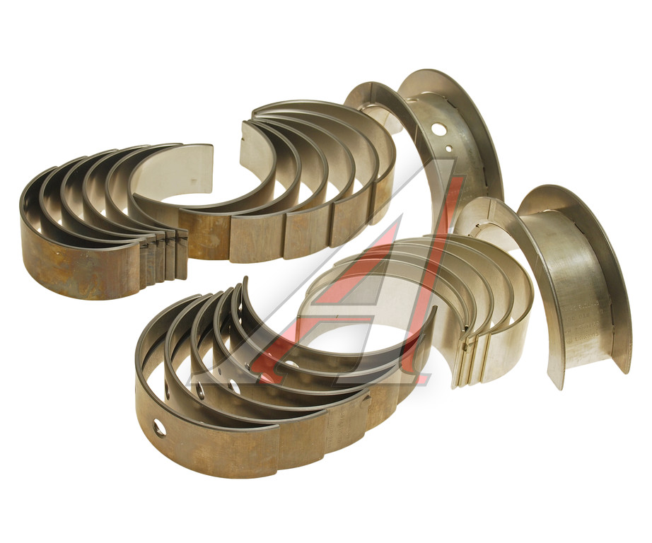 Вкладыши КАМАЗ,ПАЗ дв.CUMMINS 6ISBe,6ISDe полный комплект d=0.00 MOVELEX