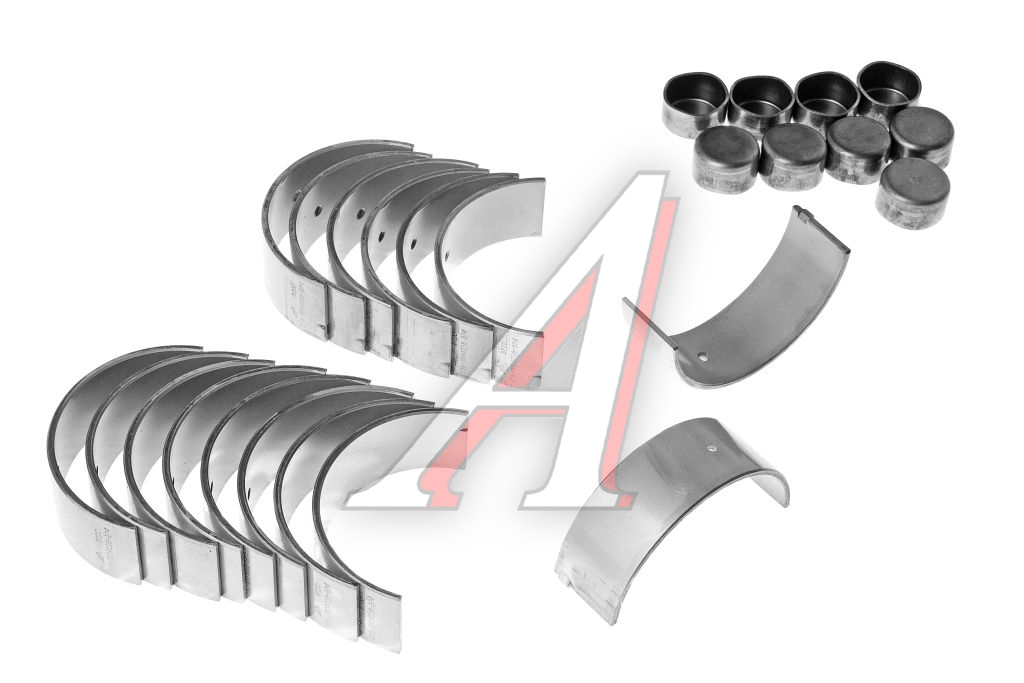 Вкладыши ЯМЗ-238 шатунные d+1.00 ДААЗ