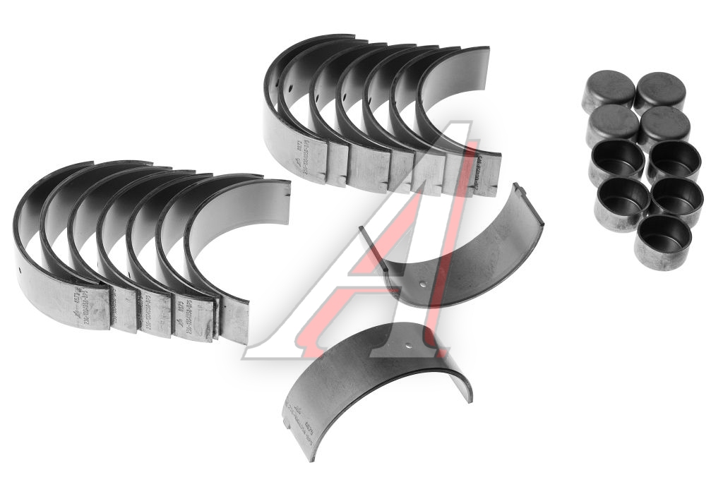 Вкладыши ЯМЗ-238 шатунные d+1.25 ДААЗ
