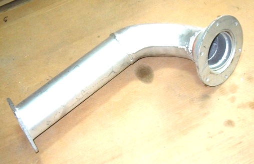 Труба приемная глушителя МАЗ с шарниром ОАО МАЗ, РФ