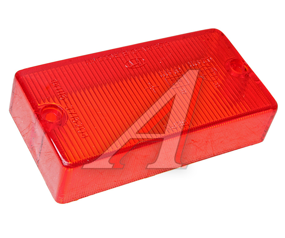 Рассеиватель ПАЗ,РАФ фонаря габаритного красный АВТОСВЕТ