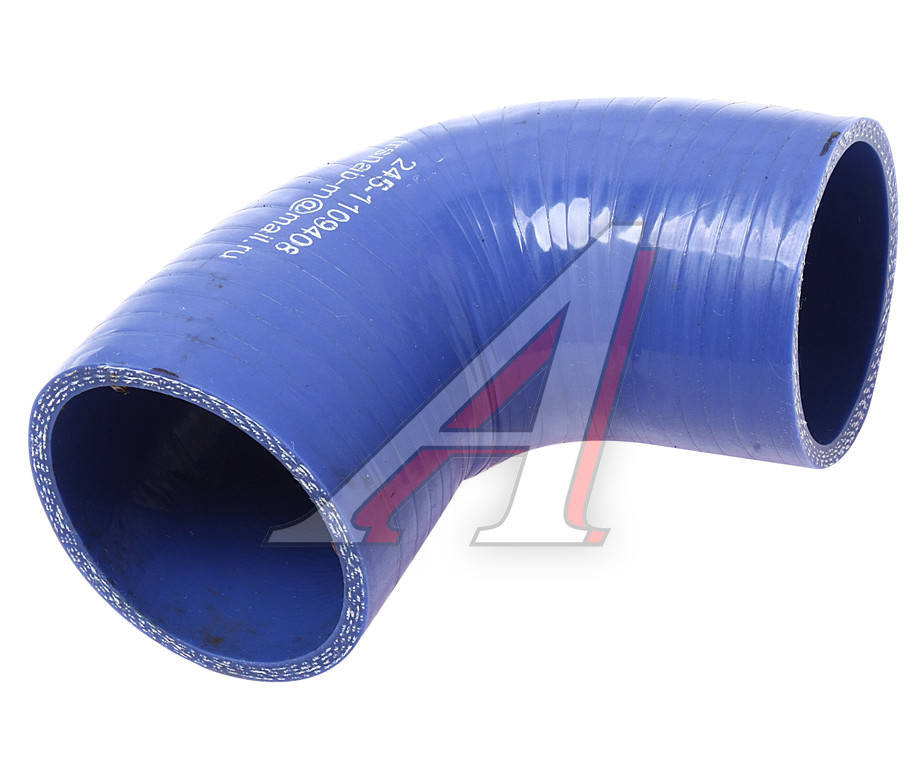 Патрубок ЗИЛ-5301 соединительный синий силикон