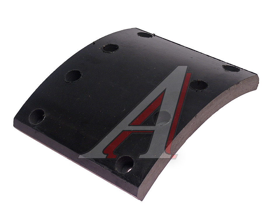 Накладка тормозной колодки МАЗ сверленая Wшир.=160мм;Lдуги=186мм;hтолщ.=18мм ТИИР