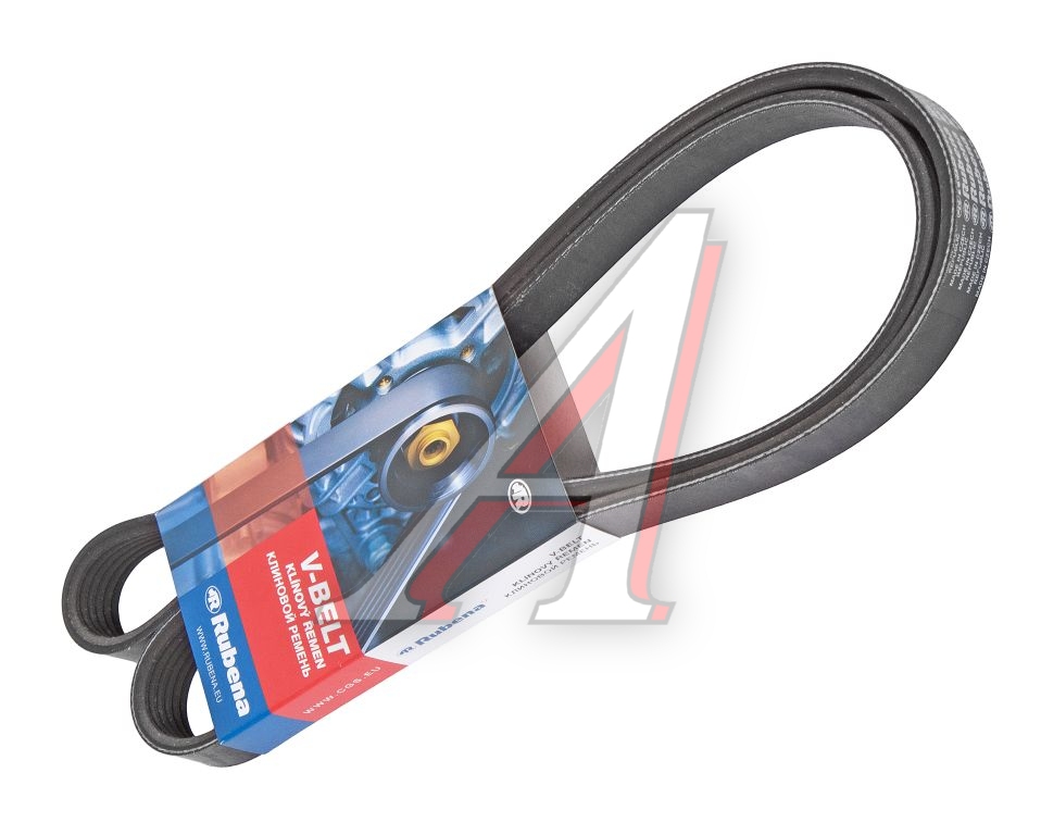 Ремень ГАЗ-3302 генератора ЗМЗ-40524 ЕВРО-3 с ГУР RUBENA