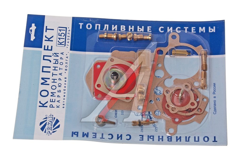 Ремкомплект карбюратора ГАЗ-2410,3302 К-151 ПЕКАР №1