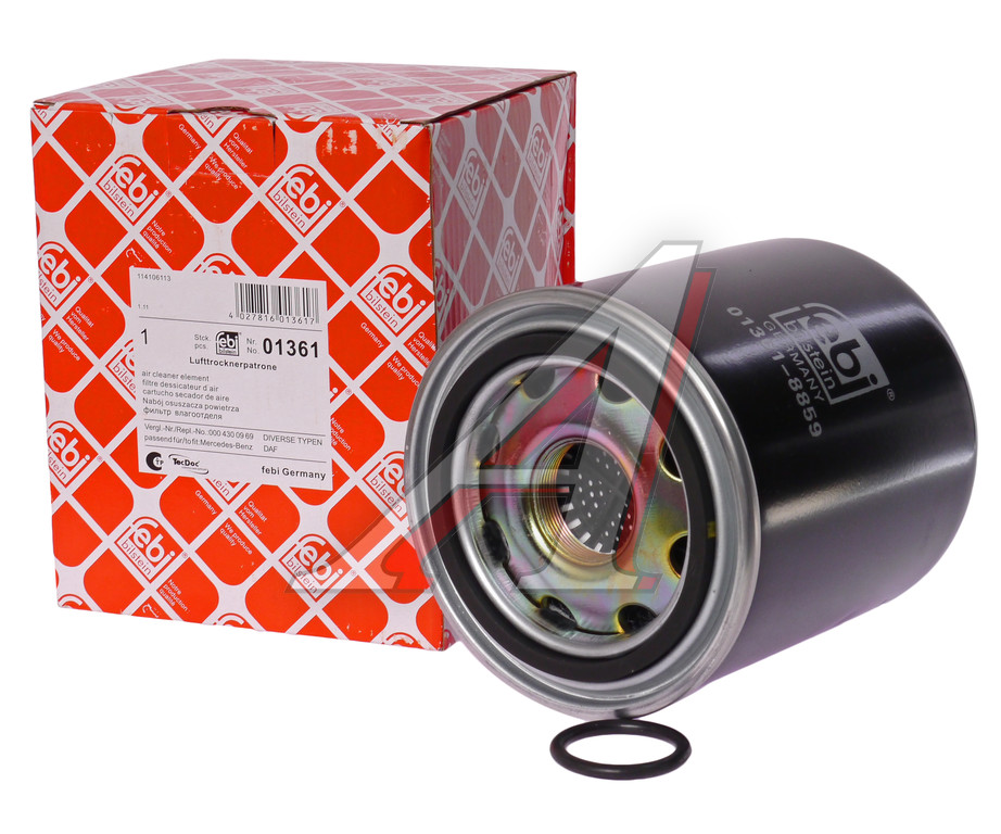 Фильтр осушителя IVECO MAN MERCEDES SCANIA VOLVO КАМАЗ МАЗ ПАЗ (M39х1.5мм) FEBI