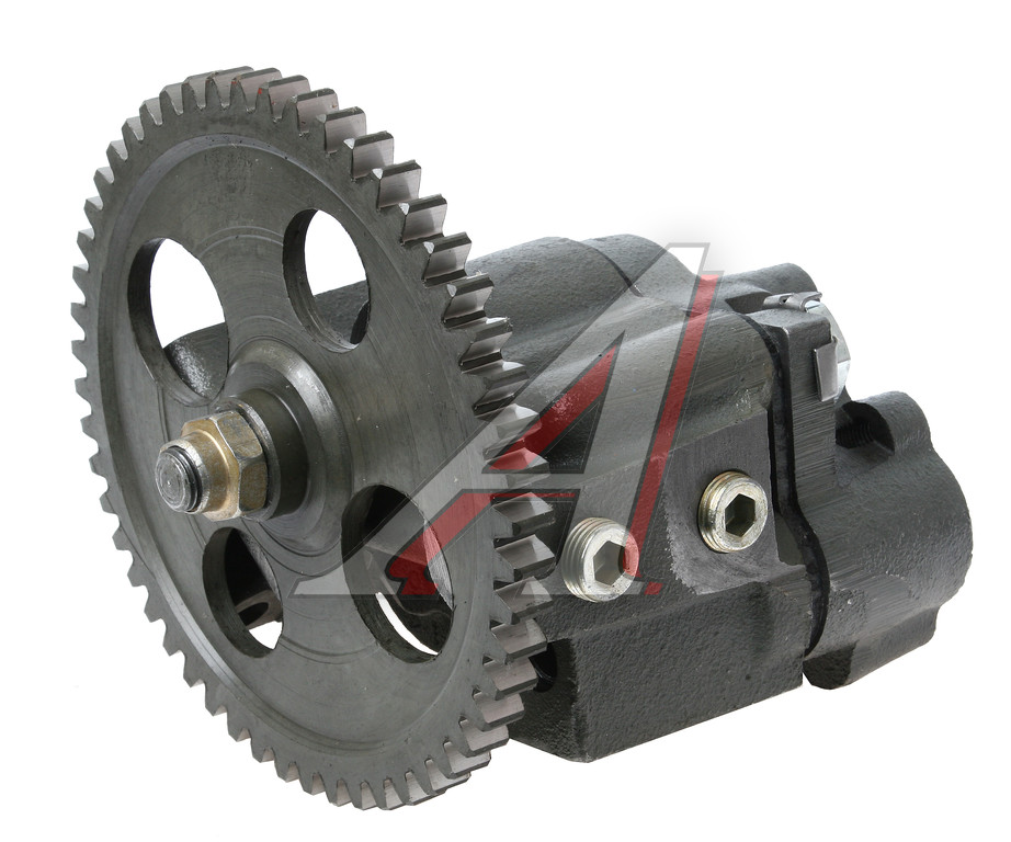 Насос масляный КАМАЗ с шестерней и прокладкой регулировочной в сборе (ОАО КАМАЗ)