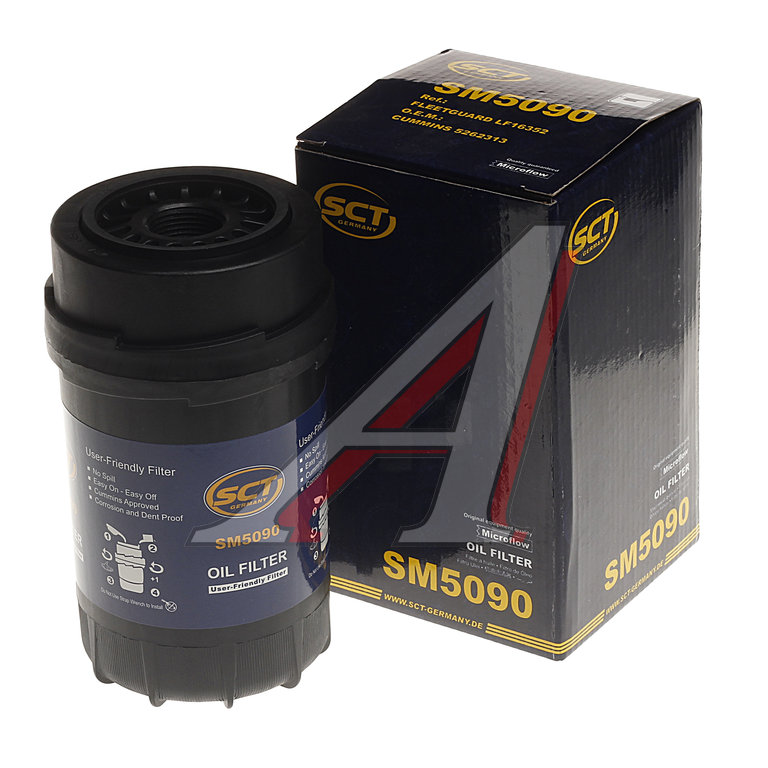 Фильтр масляный ГАЗ-3309,3310 (дв.CUMMINS ISF 3.8 D-245.7) SCT MANNOL