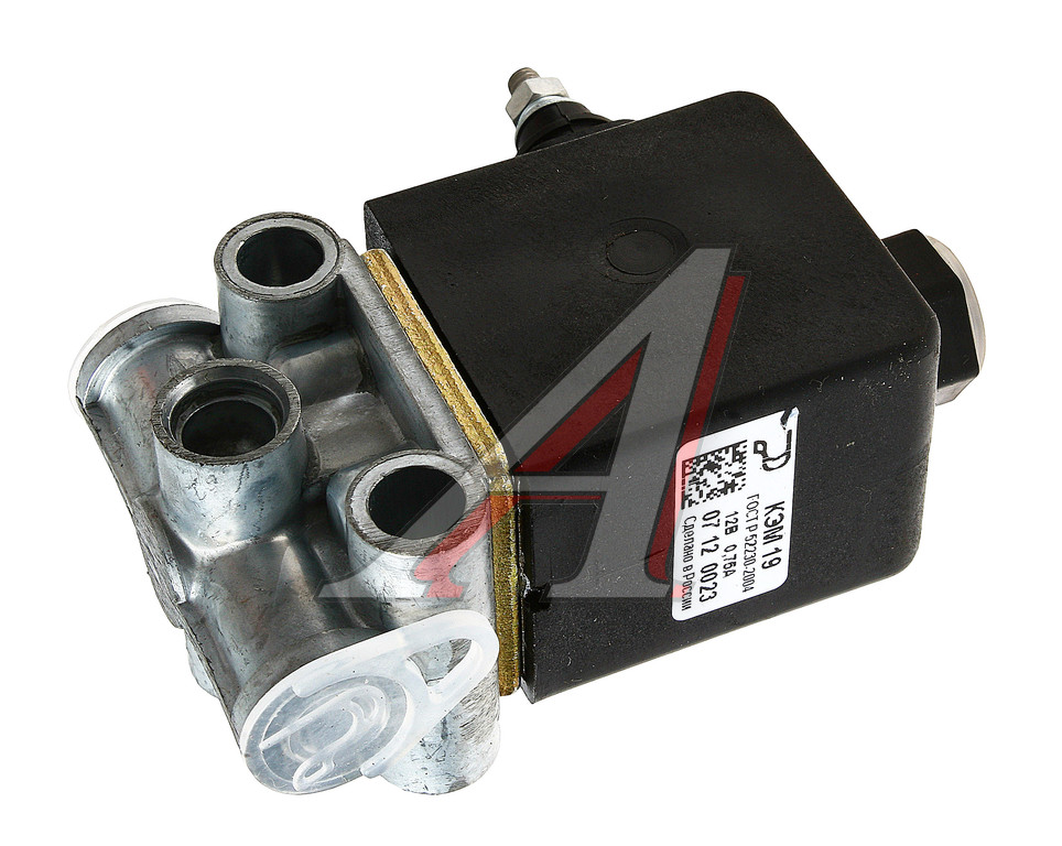Клапан электромагнитный ЗИЛ 12V в сборе РОДИНА