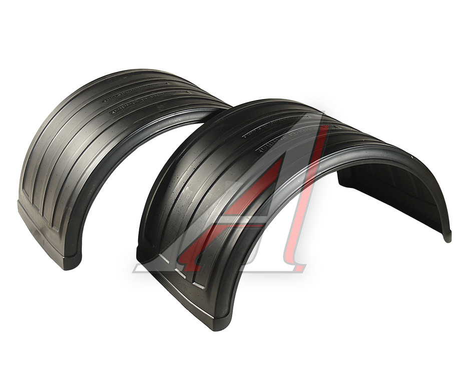 Крыло МАЗ-4370,КАМАЗ-4308, Валдай двускатное комплект 2шт. АИР