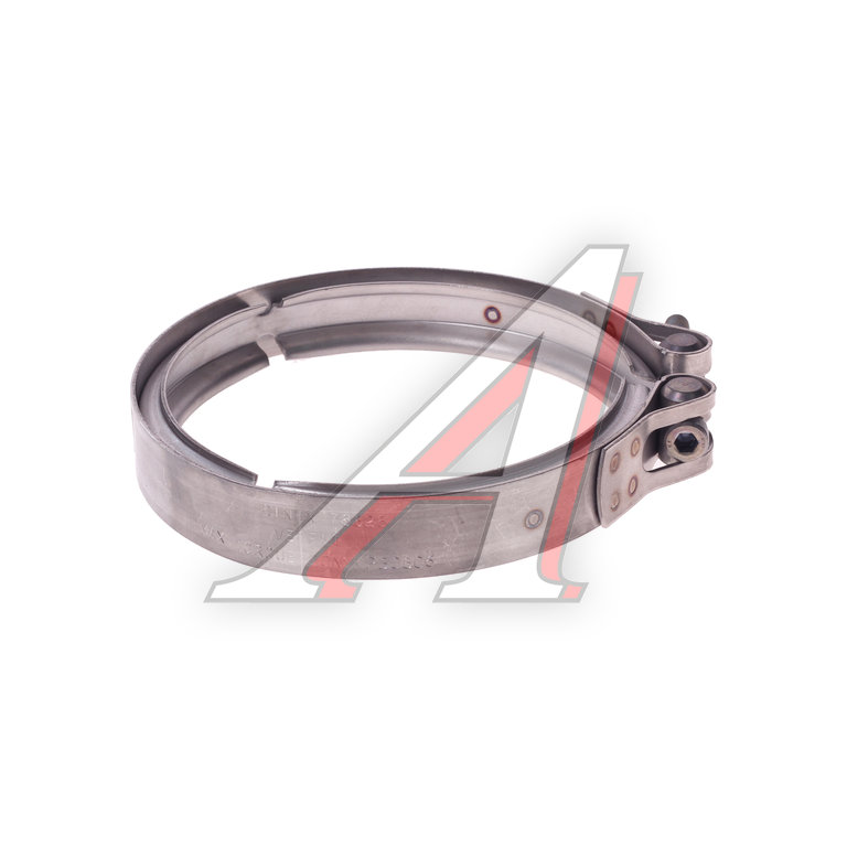 Хомут КАМАЗ-ЕВРО-4 выхлопной трубы d=150-160мм (нержавеющая сталь) DINEX