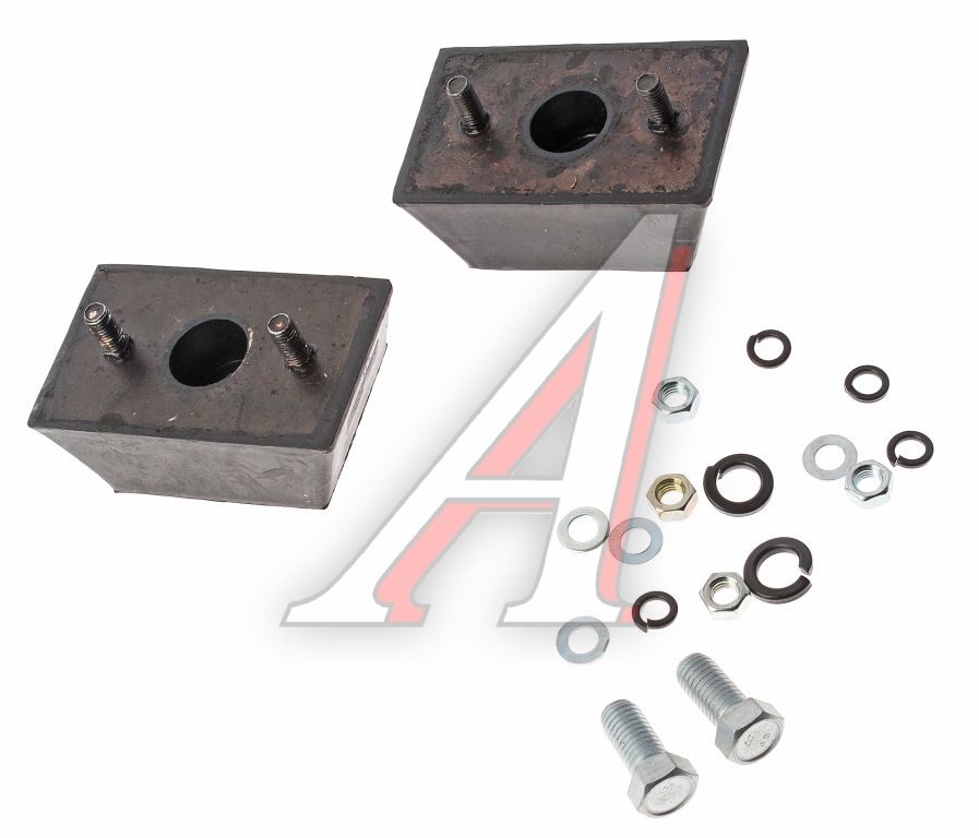 Подушка ГАЗ-3102,3302 в сборе передняя с крепежом в упаковке комплект 2шт.(ОАО ГАЗ)