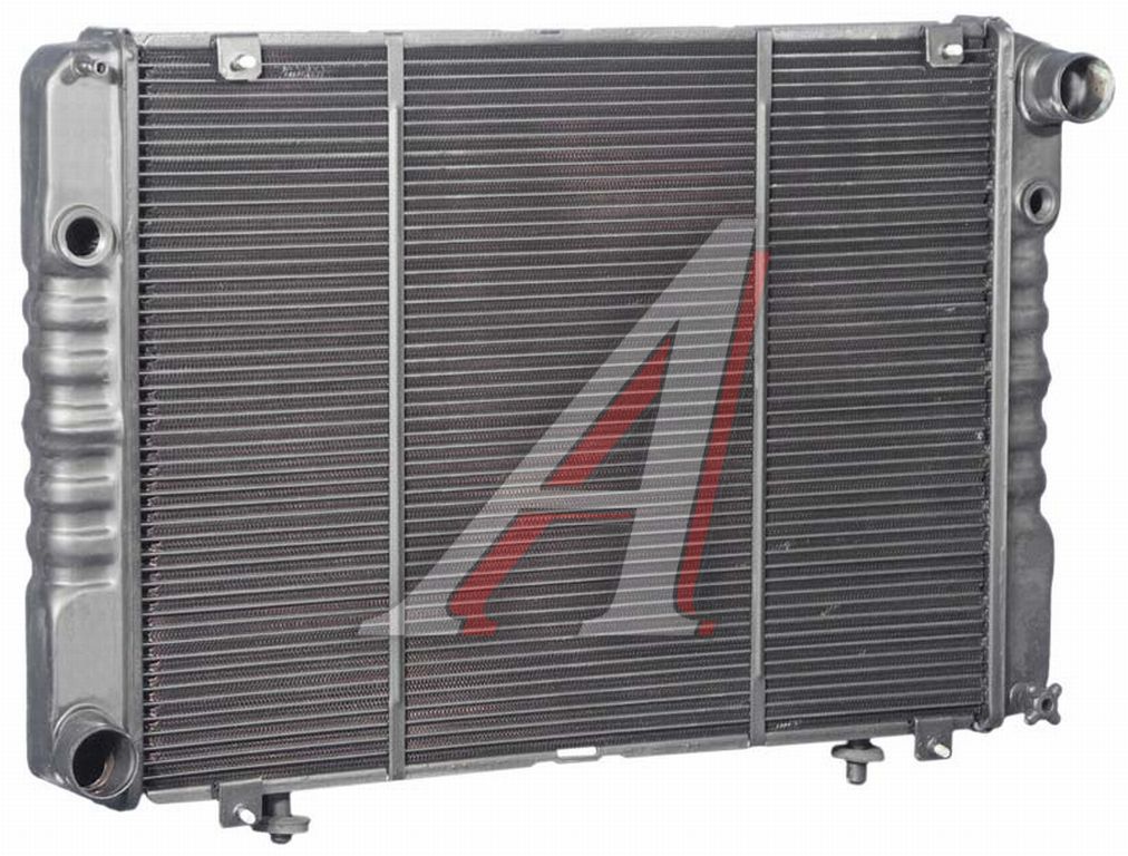 Радиатор ГАЗ-3302 медный 3-х рядный Н/О (теплоотдача +55%) ОР