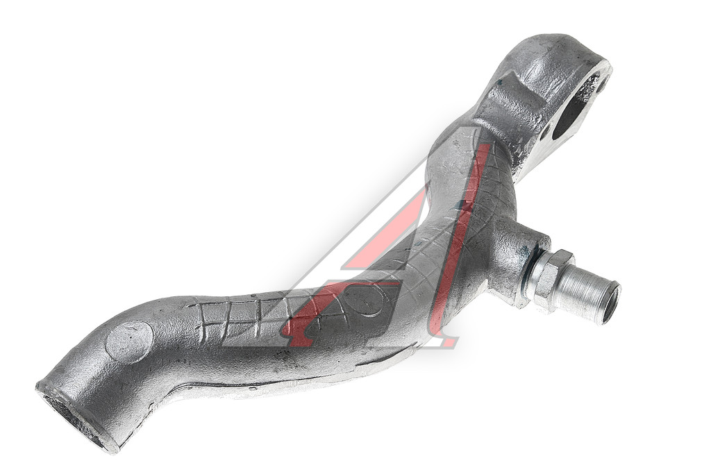 Патрубок ГАЗ Евро-3 насоса водяного алюминиевый ММЗ