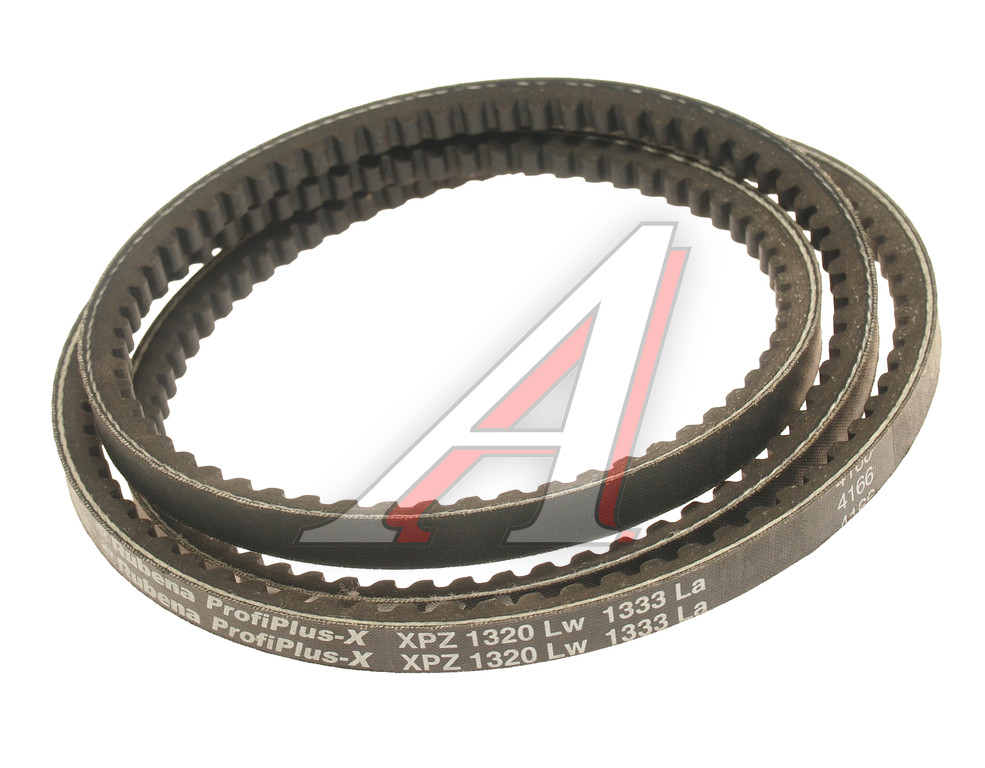 Ремень КАМАЗ насоса водяного, генератора зубчатый RUBENA