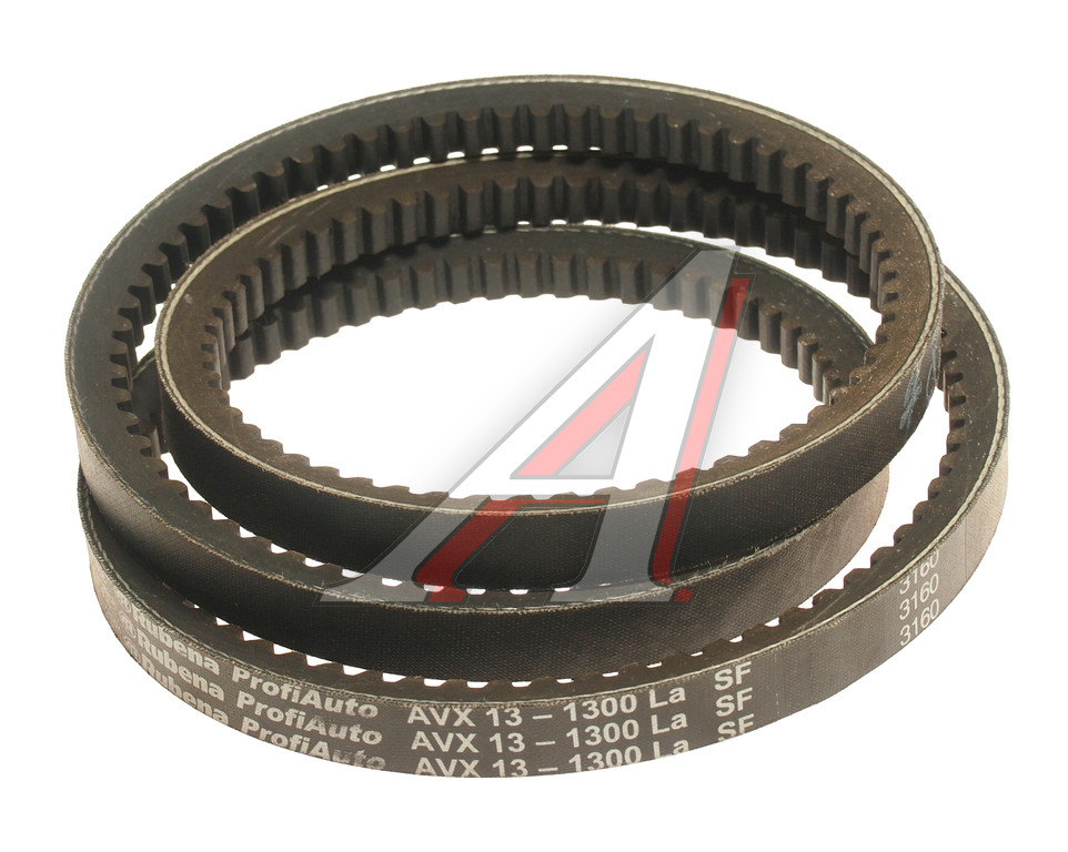 Ремень ЗИЛ-114,117,4104,41 вентилятора зубчатый RUBENA