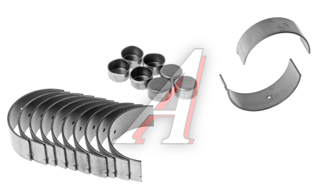 Вкладыши ЯМЗ-236 шатунные d+0.00 ДААЗ