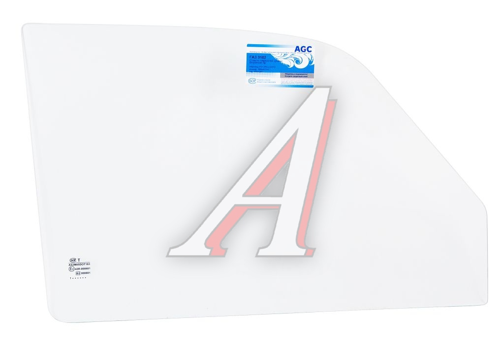 Стекло опускное ГАЗ-2410 переднее правое БСЗ