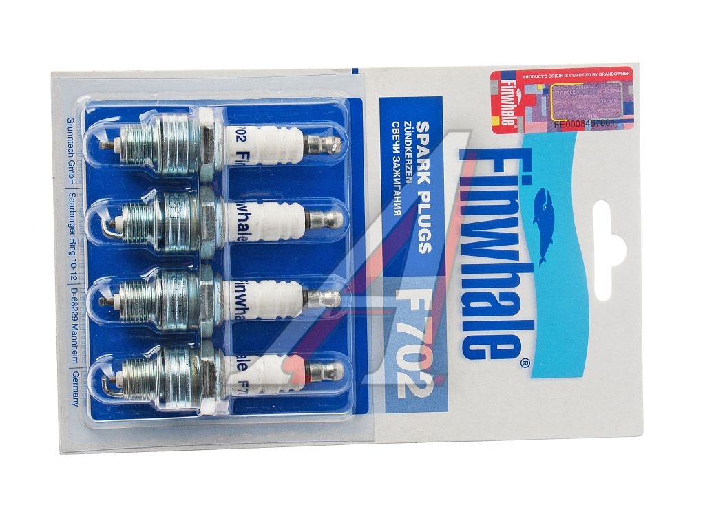 Свеча зажигания ГАЗ-2410 F702 FINWHALE комплект