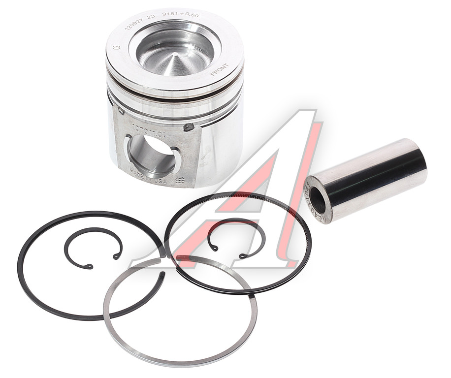 Поршень двигателя КАМАЗ,ПАЗ дв.CUMMINS ISBe,ISDe с кольцами в сборе d+0.5 MOVELEX