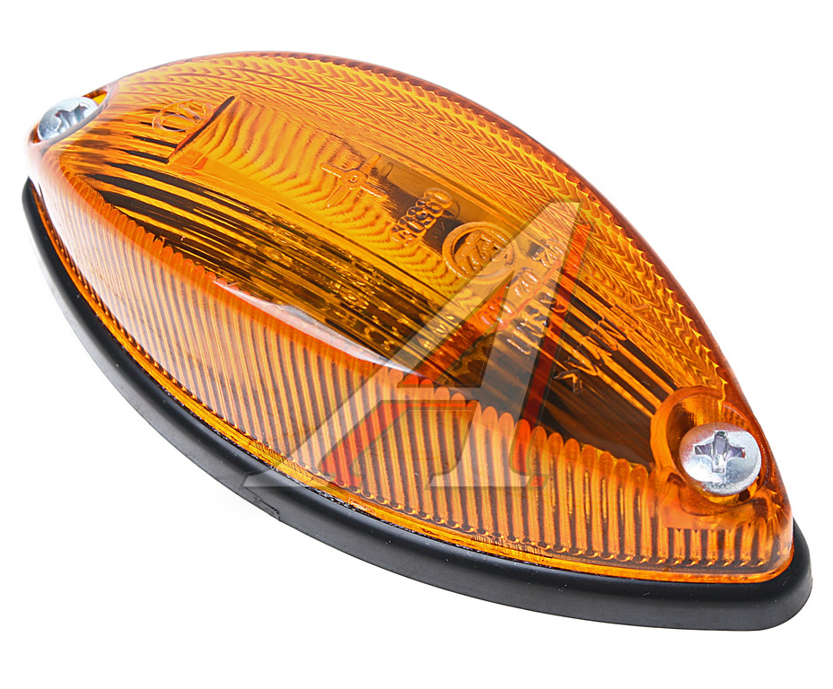 Фонарь габаритный ГАЗ,ПАЗ,ЛИАЗ боковой (оранжевый 12/24V) АЭК